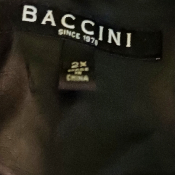 Women Plus Quilted Leather Jacket - Picture 11 of 11